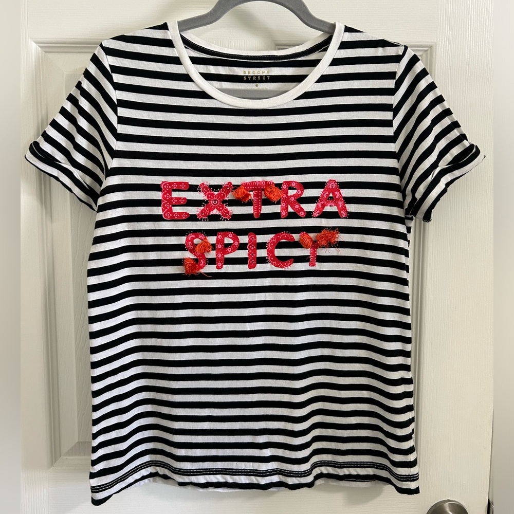 Kate Spade Extra Spicy Tee, Small